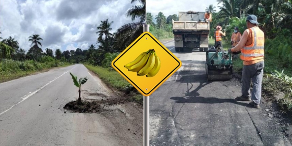 На этой дороге преимущество имеет банан